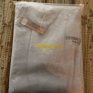 Essentials Hoodie Gray Size XL Brand New